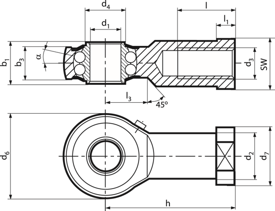 Masszeichnung