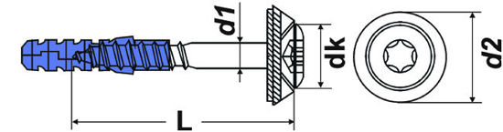 Bild von Spenglerschr. Tordrive V2A verkupfert