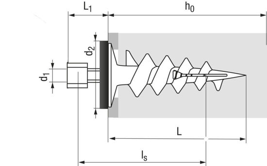 Bild von TOX Thermo Vario mit Stockschraube