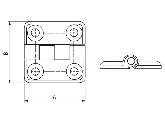 Bild von Scharniere southco® EH