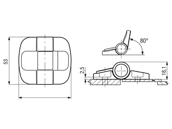 Bild von Scharniere southco® C6