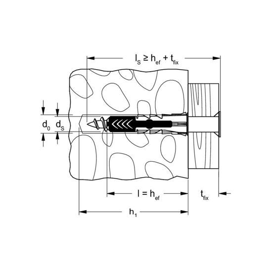Bild von Upat® Metallrahmendübel