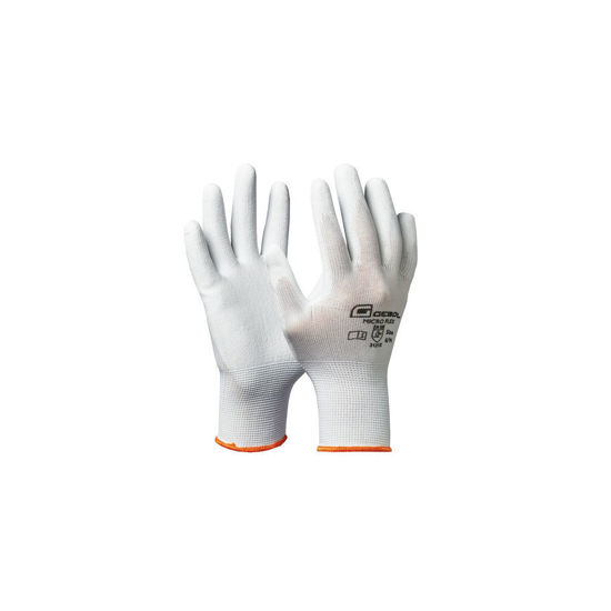Bild von GEBOL Arbeitshandschuh Micro-Flex weiss